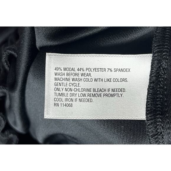 Evereve Myra Long Sleeve Black Jogger Jumpsuit Zip-Up Drawstring Size Small - Picture 9 of 9